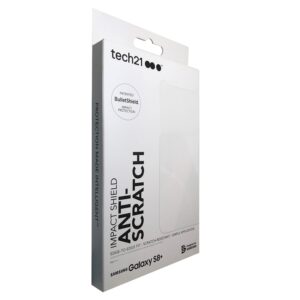 Tech21 Impact Shield Anti Scratch Clear Screen Protector Samsung Galaxy S8+ Plus