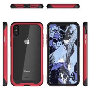 Ghostek ATOMIC SLIM2 Aluminum Tough Case Cover for Apple iPhone XS Max - Red