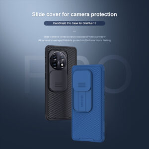 Nillkin CamShield Pro Camera Lens Protector Case Cover for OnePlus 11 - Blue