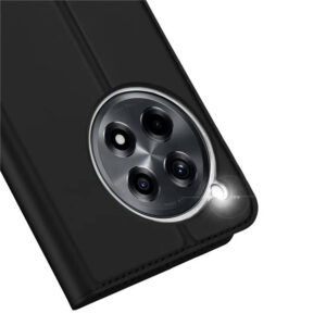 DUX DUCIS Skin Pro Faux Leather Wallet Flip Case for OnePlus Ace 3 / 12R - Black