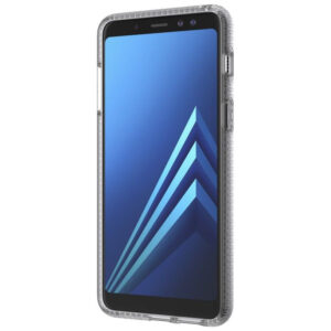 Tech21 Evo Shell Tough Rear Case Cover for Samsung Galaxy A8 2018 - Frosted Clear