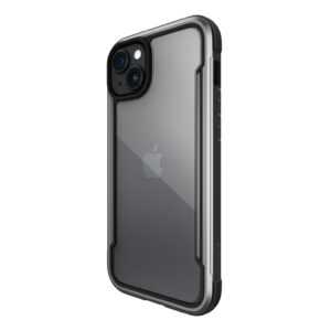 Raptic Shield Tough Rugged Rear Case Cover for Apple iPhone 15 - Black