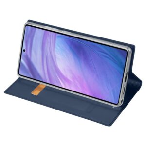 DUX DUCIS Skin Pro Faux Leather Wallet Flip Case for Samsung Galaxy S25 Ultra - Blue