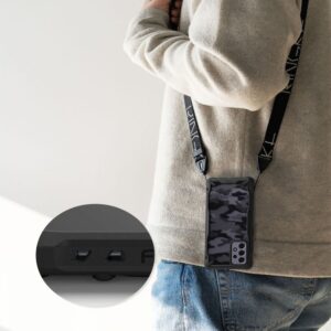 Ringke Fusion X Tough Rear Case Cover for Samsung Galaxy A72 / A72 5G - Camo Black