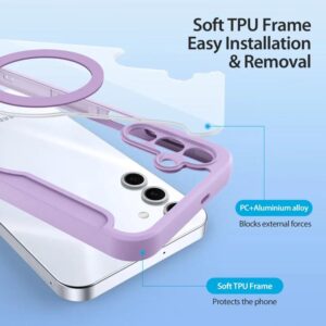 DUX DUCIS Skin X Pro Magnetic Flip Wallet Case for Samsung Galaxy S25+ (Plus) - Purple