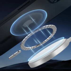 ESR Classic HaloLock MagSafe Hybrid Rear Tough Case for Apple iPhone 16e - Frosted Black