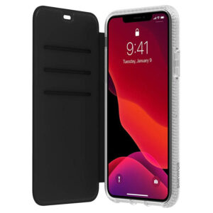 Griffin Survivor Clear Wallet Tough Case for Apple iPhone 11 Pro - Clear / Black