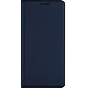 DUX DUCIS Skin Pro Faux Leather Wallet Flip Case for Samsung Galaxy S25 FE - Blue