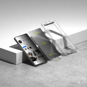 Ringke 2 Pack Easy Slide Privacy Glass Screen Protector for Samsung Galaxy S25 Ultra