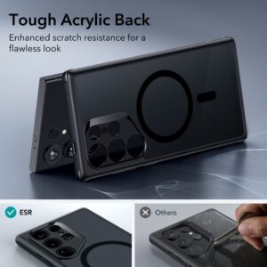 ESR Classic HaloLock MagSafe Tough Case for Samsung S24 Ultra - Frosted Black