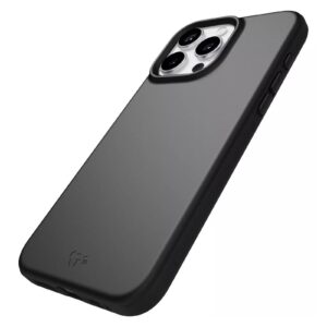 Tech21 RECOVRD Recycled Tough Rear Case Cover for Apple iPhone 15 Pro Max - Black