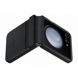 Official Genuine Samsung Flap Eco-Leather Case for Samsung Galaxy Z Flip5 5G- Graphite