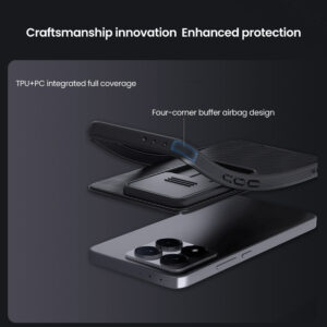 Nillkin CamShield Pro Lens Protector Case Cover for Xiaomi 14T - Black