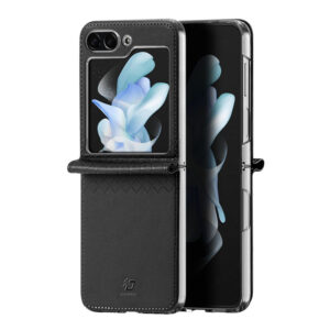 Dux Ducis Bril Leather Case Cover for Samsung Galaxy Z Flip5 5G - Black
