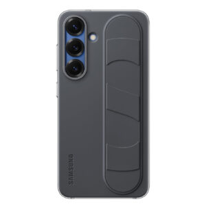 Official Genuine Samsung Standing Grip Case Cover for Samsung Galaxy S25 - Black