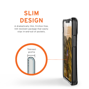 Urban Armor Gear (UAG) Plyo Tough Rear Case Cover for Apple iPhone 12 Mini - Ash