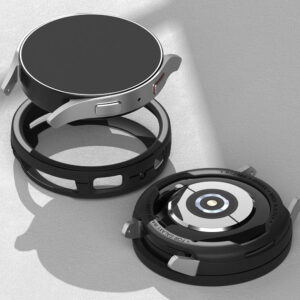 Ringke Air Silicone Matte Case Cover for Galaxy Watch 6 (40 mm) - Black