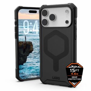Urban Armor Gear (UAG) Essential Armor MagSafe Tough Case for iPhone 17 Pro Max - Black