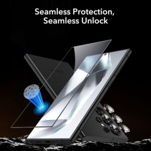 ESR Screen Shield Tempered Glass Protector Set for Samsung Galaxy S24 Ultra