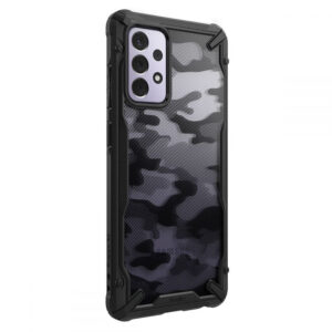 Ringke Fusion X Tough Rear Case Cover for Samsung Galaxy A72 / A72 5G - Camo Black