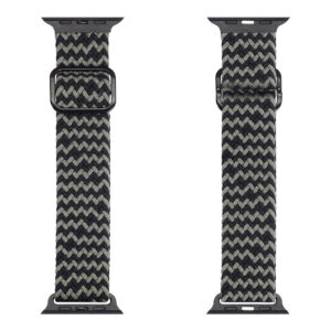 DUX DUCIS Nylon Strap for Apple Watch 1 2 3 4 5 6 7 SE (42MM/44MM/45MM) - Green/Black