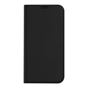 DUX DUCIS Skin Pro Faux Leather Wallet Flip Case for Apple iPhone 14 & 13 - Black