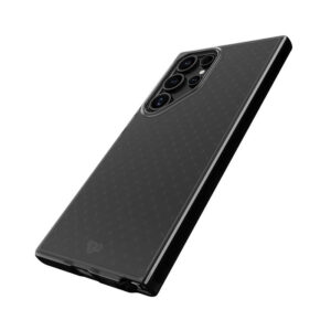 Tech21 EvoCheck Tough Rear Case Cover for Samsung Galaxy S24 Ultra - Smokey/Black