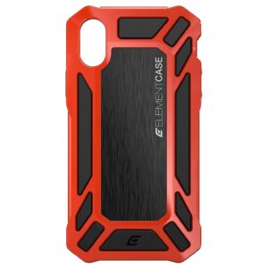 Element Case ROLL CAGE Tough Rugged Rear Cover for Apple iPhone X & XS - Red