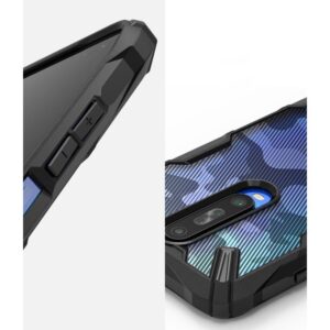 Ringke Fusion X Tough Rugged Rear Case Cover for Xiaomi Poco X2 - Camo Black