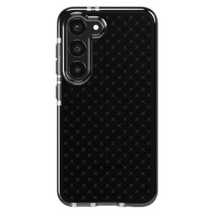 Tech21 EvoCheck Tough Rear Case Cover for Samsung Galaxy S23+ (Plus) - Smokey/Black