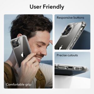 ESR Air Armor Protective Tough Case Cover for Apple iPhone 15 Pro - Clear