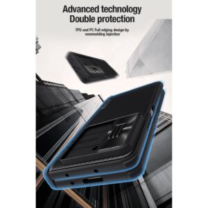 Nillkin CamShield Camera Lens Protector Case for Samsung Galaxy Z Fold5 5G - Blue