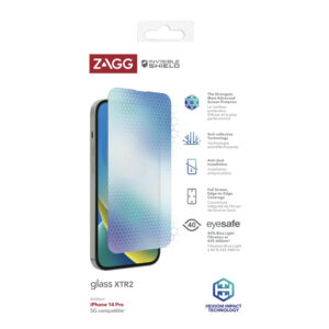 ZAGG Invisible Shield Glass XTR2 Screen Protector for Apple iPhone 14 Pro