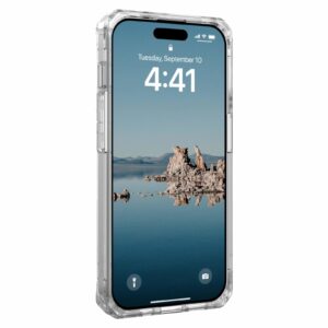 Urban Armor Gear (UAG) Plyo MagSafe Tough Case Cover for Apple iPhone 15 Pro- Ice