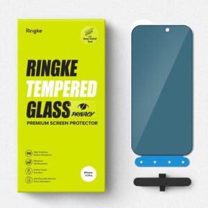 Ringke ID Privacy Glass Tempered Screen Protector for Apple iPhone 15 Pro