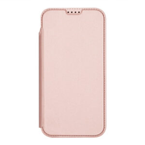 DUX DUCIS Skin Pro Faux Leather Wallet Flip Case for Apple iPhone 17 Air - Rose Gold
