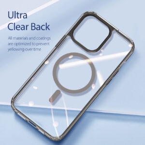 DUX DUCIS Clin2 Clear Tough with MagSafe Case for Apple iPhone 14 Pro Max - Grey