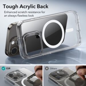 ESR Classic HaloLock MagSafe Tough Case for Apple iPhone 15 Pro - Clear