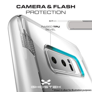 Ghostek Cloak 3 Clear Protective Case Cover for Samsung Galaxy Note 8 - Gold