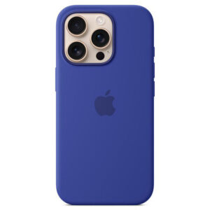 Official Apple Silicone Magsafe Rear Case Cover for iPhone 16 Pro - Ultramarine