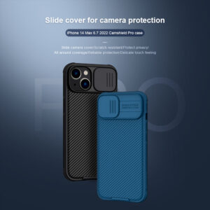 Nillkin CamShield Pro Lens Protector Case for Apple iPhone 14 Plus - Black