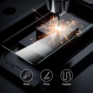 ESR 2-Pack Tempered Glass Screen Protector for Samsung Galaxy S25 Ultra