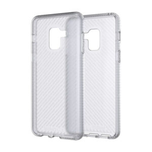 Tech21 Evo Shell Tough Rear Case Cover for Samsung Galaxy A8 2018 - Frosted Clear