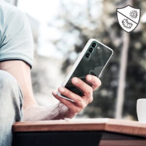 Official Samsung Interchangeable Rear Frame Cover for Galaxy S22 - White