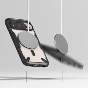 Ringke Fusion X Tough Rear Magnetic Case Cover for Google Pixel 10 / 10 Pro - Black/Clear