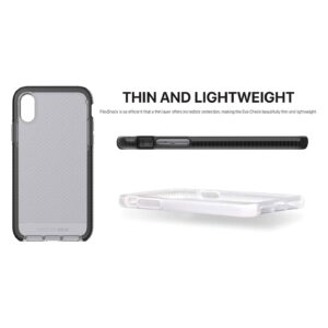 Tech21 Evo Check Case & Impact Shield Screen Film for Apple iPhone X & XS - Black