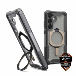 Urban Armor Gear (UAG) Plasma XTE Kickstand Tough Case for Samsung Galaxy S25 - Ash/Titanium