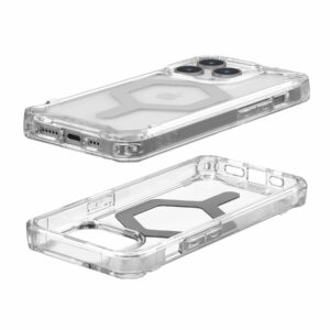 Urban Armor Gear (UAG) Plyo MagSafe Tough Case Cover for Apple iPhone 15 Pro- Ice