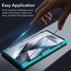 ESR Screen Shield Tempered Glass Protector Set for Samsung Galaxy S24 Ultra