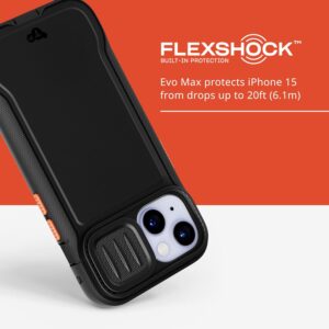 Tech21 EvoMax Tough Magsafe Case for Apple iPhone 15 - Black